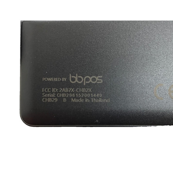 BBPOS Chipper 2X BT Bluetooth NFC Card Reader CHB20 New In Box - Picture 4 of 13